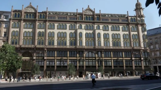 Egy év múlva nyit Budapest talán legszebb luxusszállodája. Most így néz ki