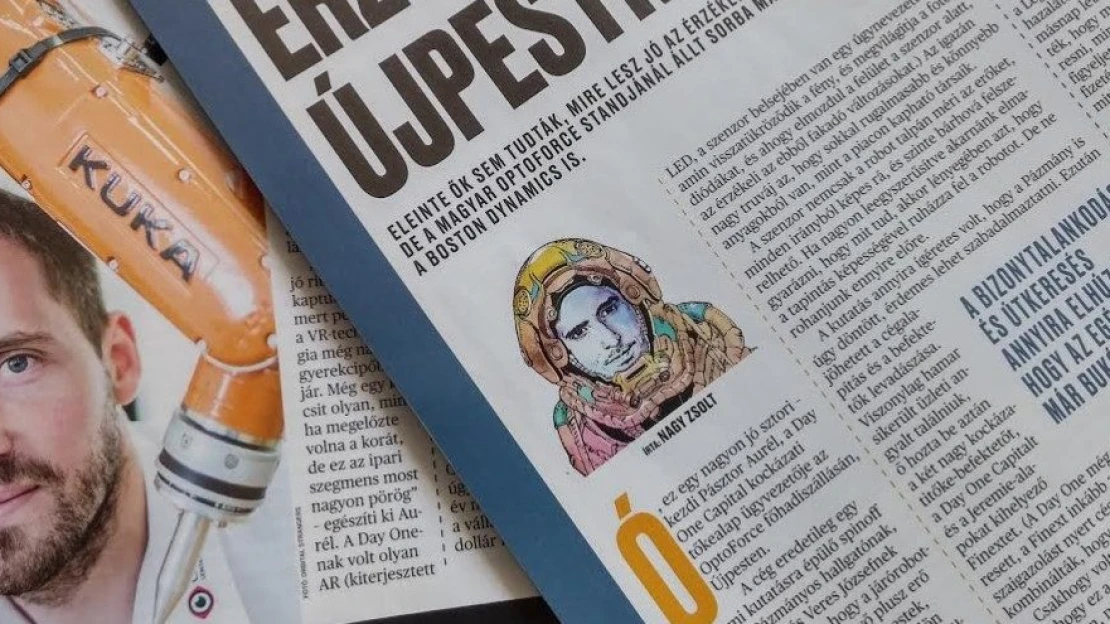 Egyetemi kutatásból indult, a világ legnagyobb cégeinek szállít be az újpesti OptoForce