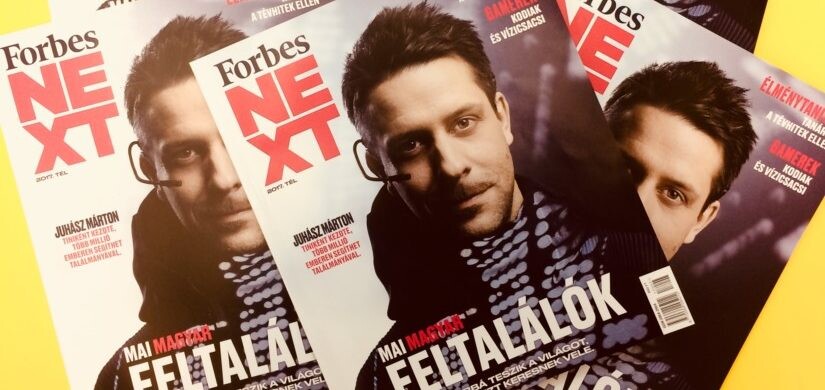 Itt a Forbes Next! A címlapon: Juhász Márton, a feltaláló