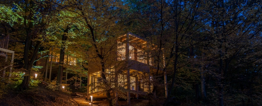 Építészeti díjat kaptak a noszvaji erdei luxuskabinok