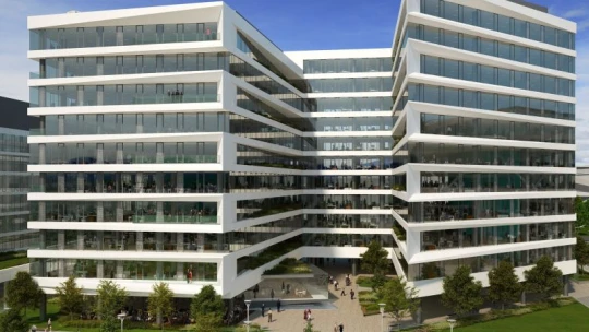 Lerakták a Millennium Gardens irodaépület alapkövét