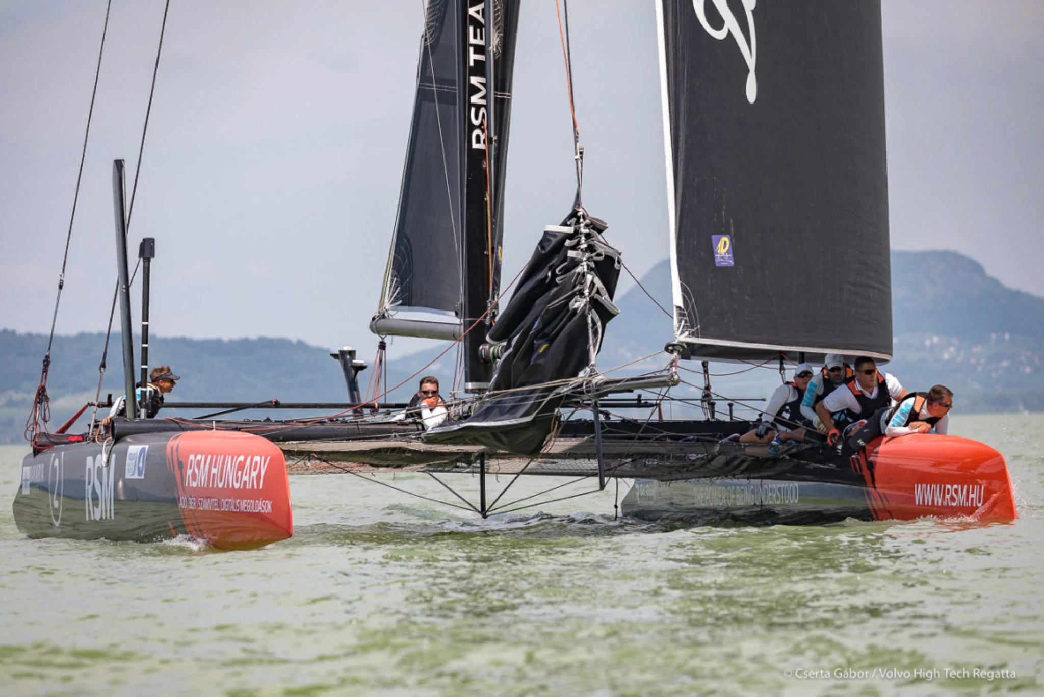 A 2018-as Volvo High Tech Regatta a Balatonon. Fotó: Cserta Gábor /Volvo High Tech Regatta