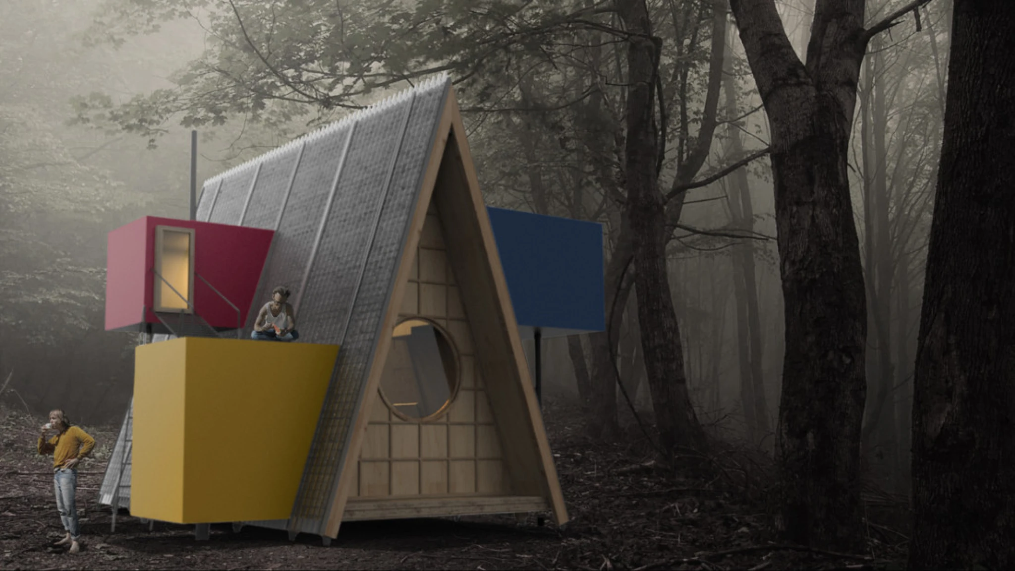 Ráday Dávid: a Grand Cabin Club reggel // Kép: Hello Wood