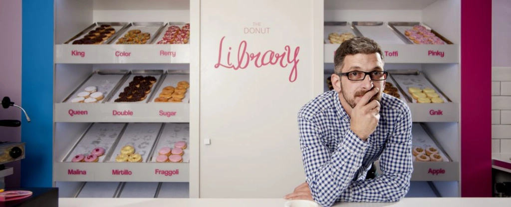Csepregi Zoltán, a The Donut Library alapító-társtulajdonosa. Fotó: Forbes archív / Orbital Strangers