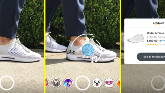 Megtetszett, lefotóztad, vedd is meg! Beköltözött az Amazon a Snapchatbe
