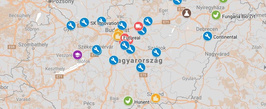 Magyarország, gyárország – Térképen mutatjuk az ország legnagyobb magánberuházásait