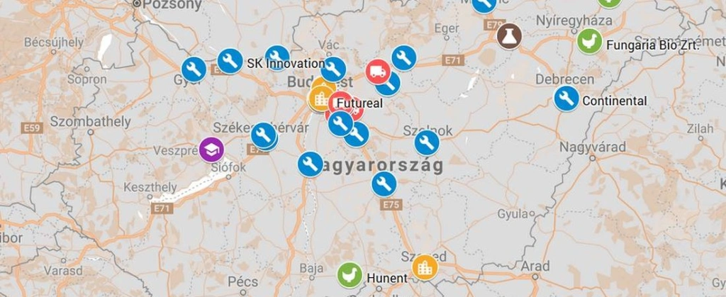 Magyarország, gyárország – Térképen mutatjuk az ország legnagyobb magánberuházásait