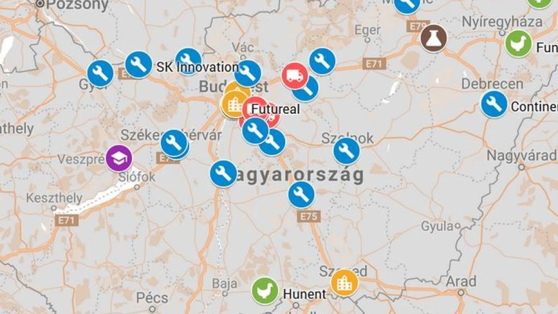 Magyarország, gyárország – Térképen mutatjuk az ország legnagyobb magánberuházásait