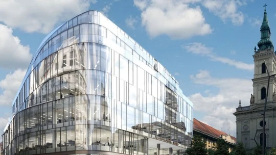 Így néz majd ki a Szervita téri luxusirodaház, és már az is megvan, ki állja a költségeit