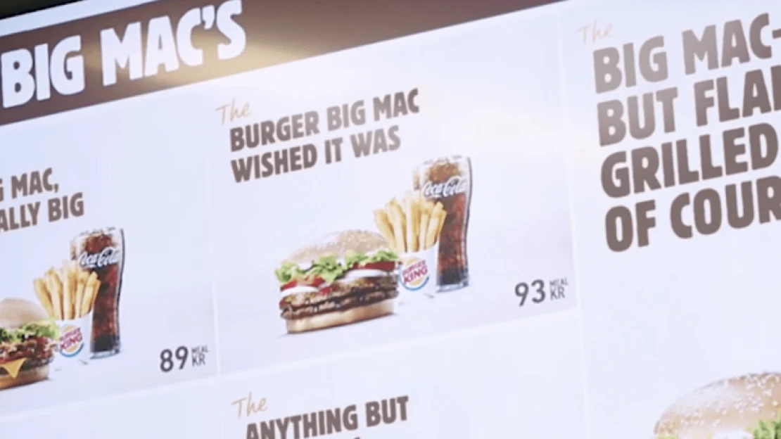 Elvesztette a McDonald’s a Big Mac védjegyet, a Burger King nem hagyta ki ezt a ziccert