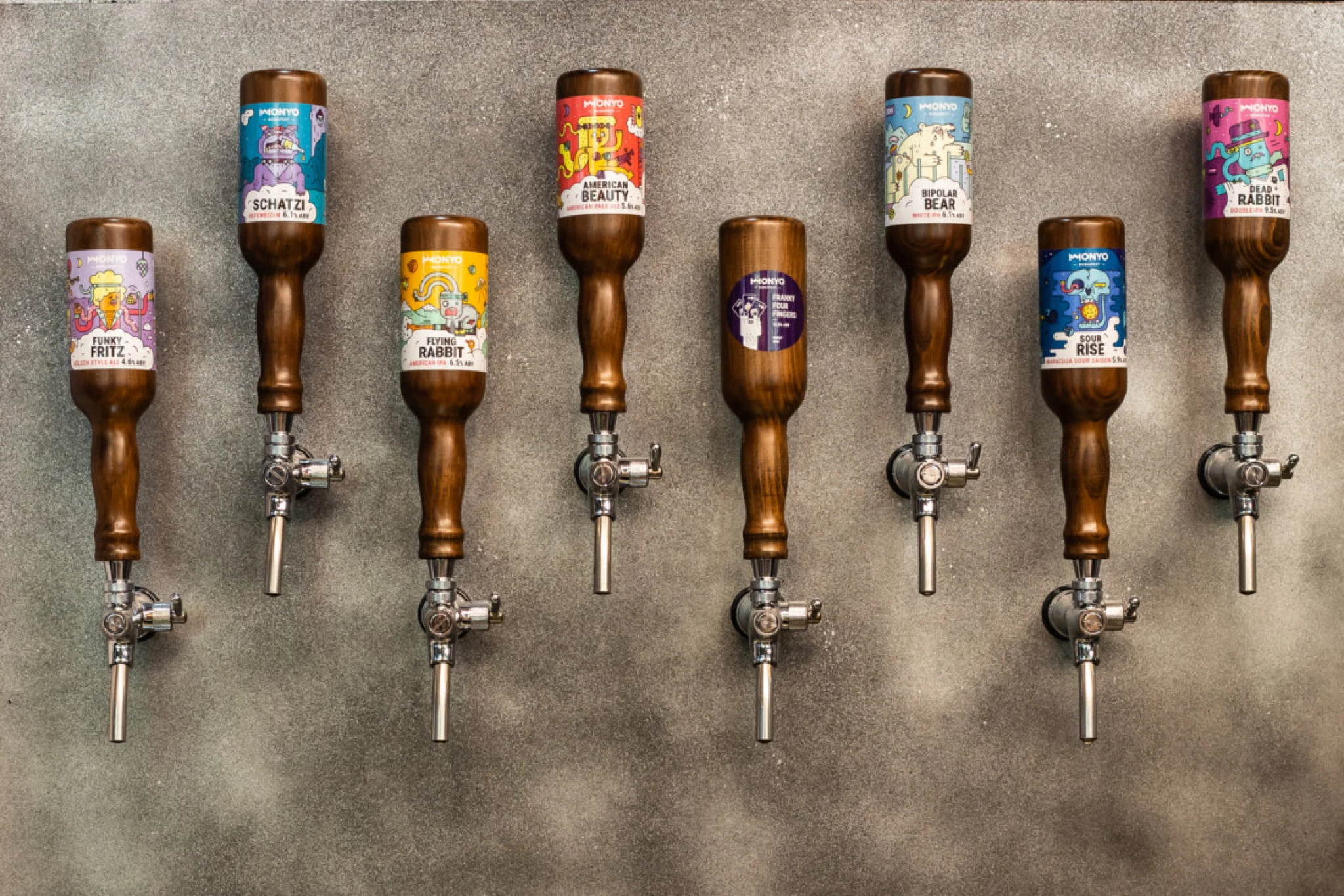 A Monyo Grand megnyitó partija. Fotók: Monyo Brewing