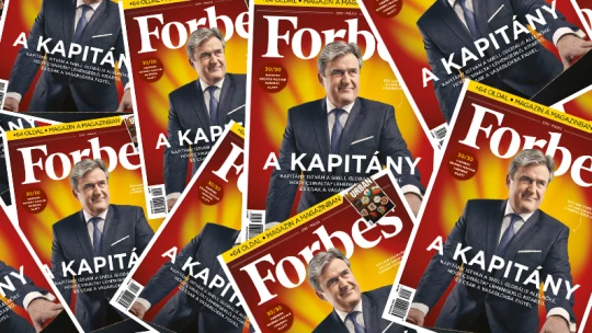 A Forbes-címlapos, aki Trumppal szelfizik