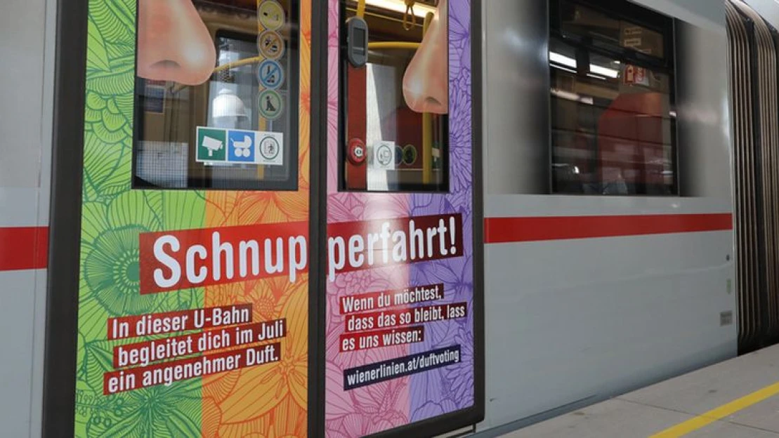 Illatosított metrókkal csábítják tömegközlekedésre az utasokat Bécsben