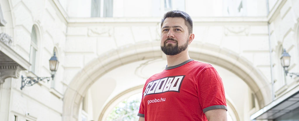 Tálosi András, Goobo kiadó. Fotó: Sebestyén László