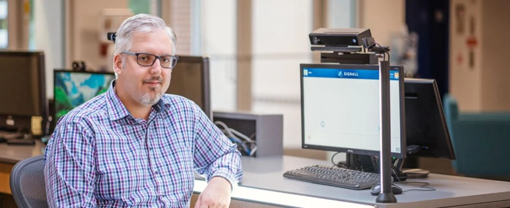 Robotka Zsolt, a Signall társalapítója és vezérigazgatója.