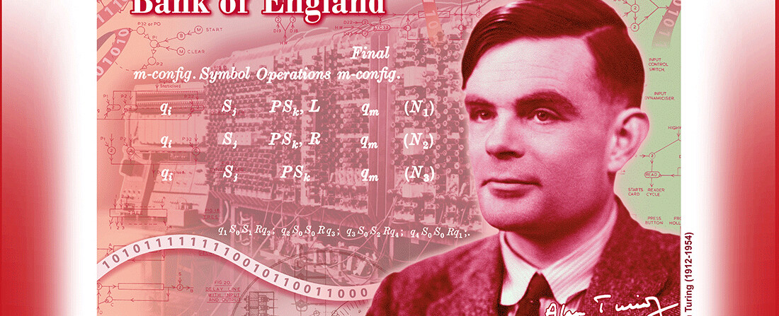 Alan Turing kerül az 50 fontos bankjegyre