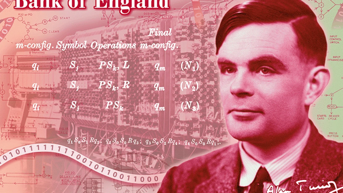 Alan Turing kerül az 50 fontos bankjegyre