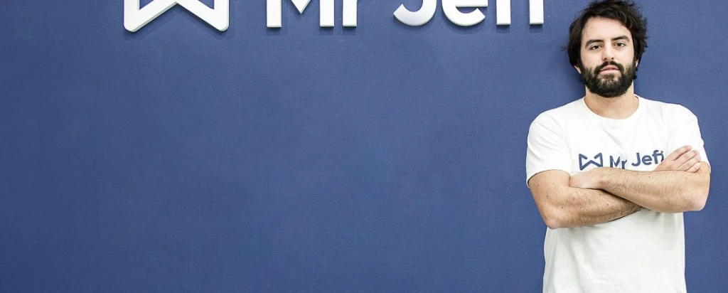 Eloi Gómez, a Mr Jeff mosodastartup társalapítója.