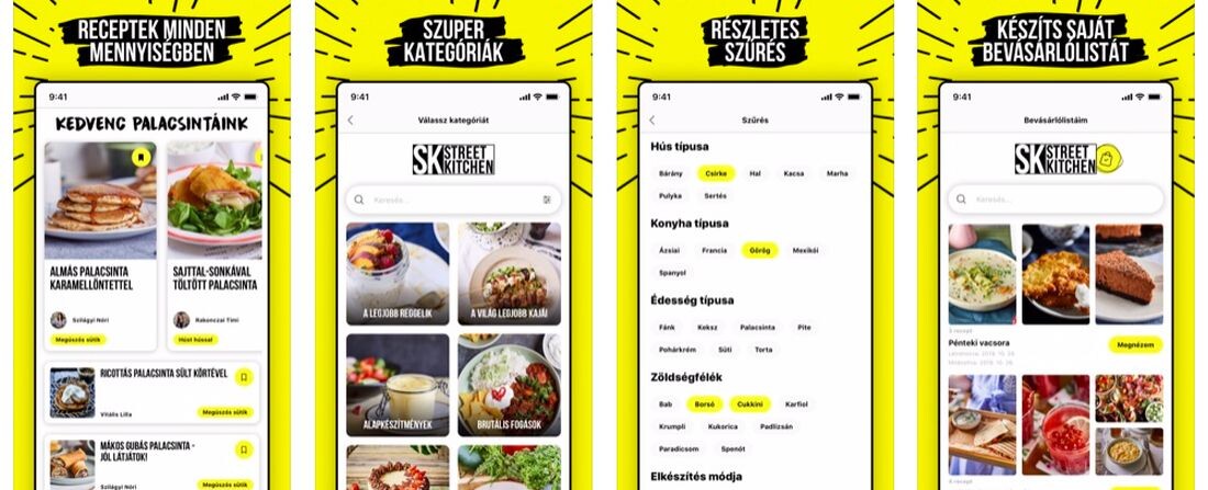 Fördős Zé és a Street Kitchen mobilapplikációval erősíti az online jelenlétüket