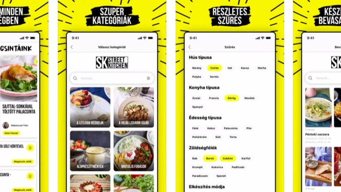 Fördős Zé és a Street Kitchen mobilapplikációval erősíti az online jelenlétüket