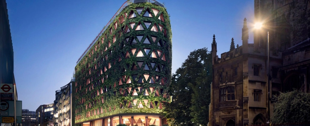 Fenntartható építészet level végtelen: nyolc tonna szennyeződést fog elnyelni Európa legnagyobb zöld fala