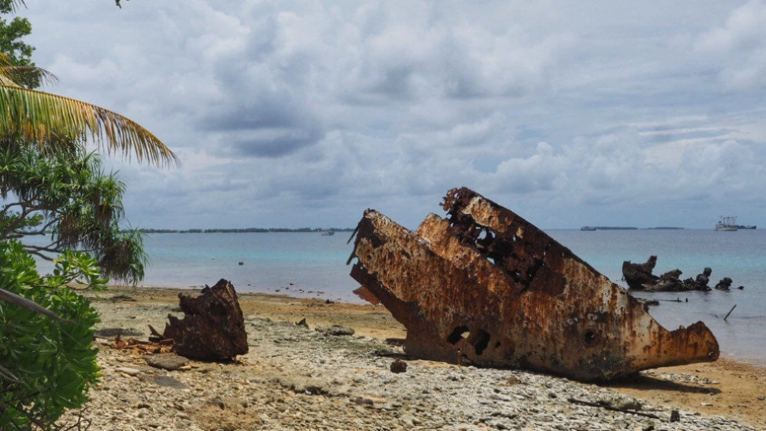 Van hal a tengerben, taró a földben, kókusz a fán.  Egy természet adta karanténsziget