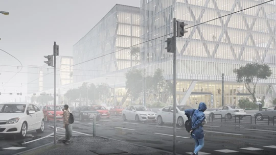Ilyen még nem volt Budapesten: mutatjuk, mi épül a forgalmas metrómegálló fölé