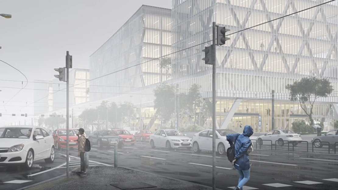 Ilyen még nem volt Budapesten: mutatjuk, mi épül a forgalmas metrómegálló fölé
