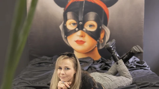Minnie egér domina változata is leugrik a falról
