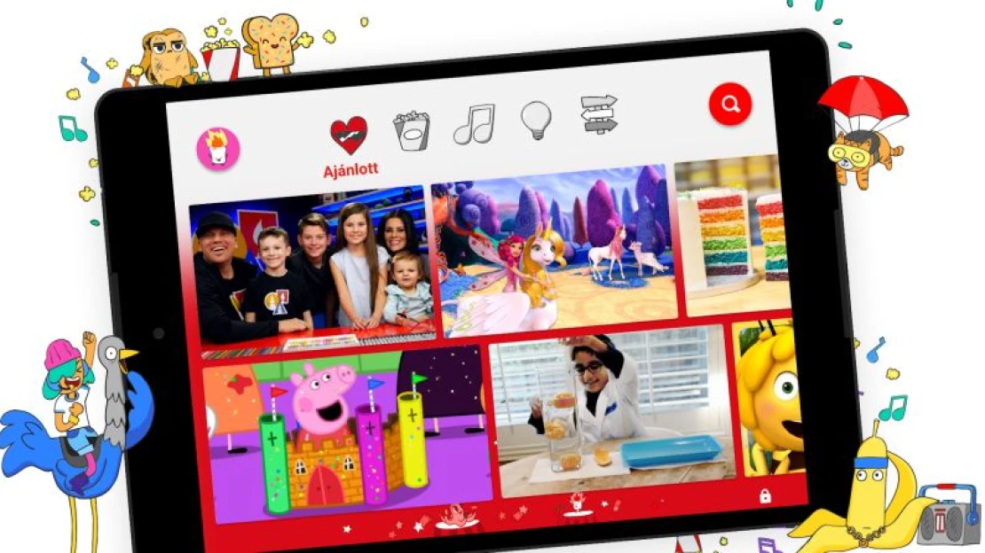 Itthon is elindult a Youtube gyerekcsatornája