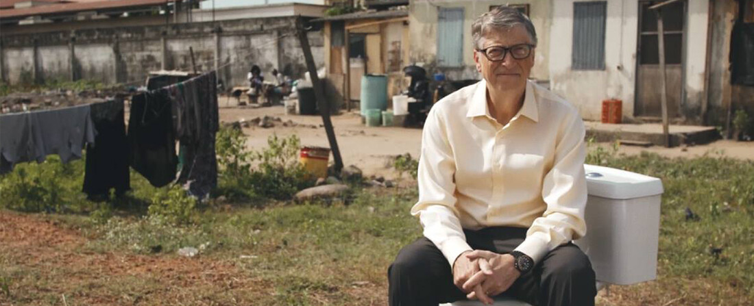 Bill Gates: Az emberiség jobb vécét érdemel