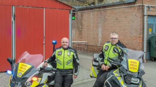 Nagymotoros férfi életet ment