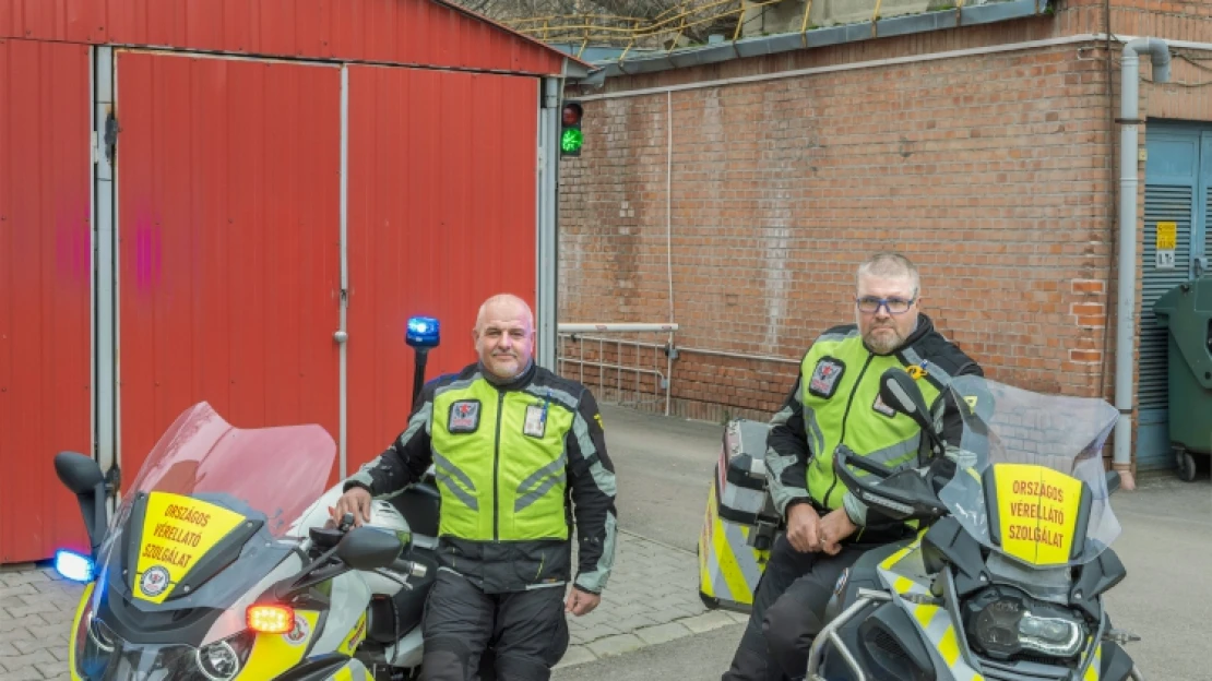 Nagymotoros férfi életet ment