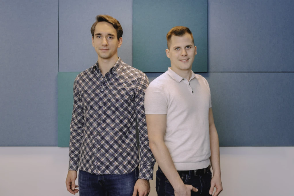 Jendruszák Bence és Kádár Tamás, a SEON alapítói.