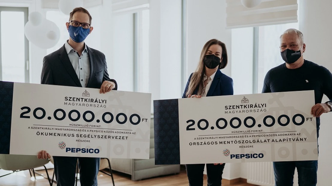 40 millió forint adomány érkezett a koronavírus-járvány harmadik hullámában a mentősöknek és az Ökumenikus Segélyzervezethez