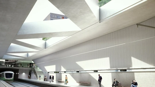 200 milliárdba kerül, ilyen lesz – látványterveken a gödöllői HÉV megállók és az Örs vezér téri metróállomás