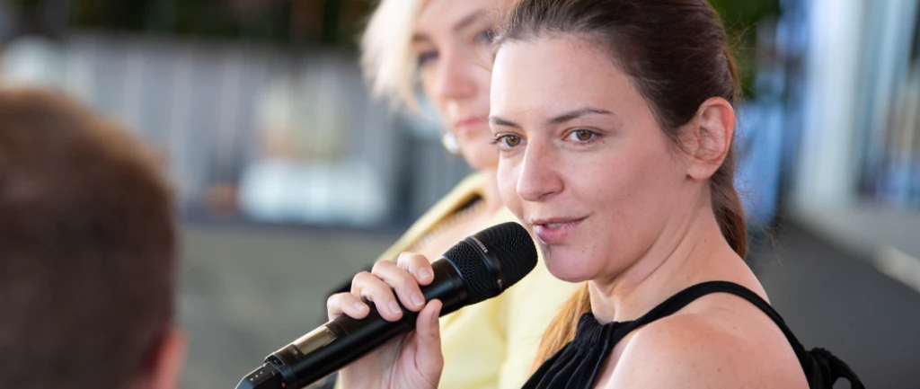 Gera Marina a Forbes egy korábbi eseményén. Fotó: Fekete Csaba