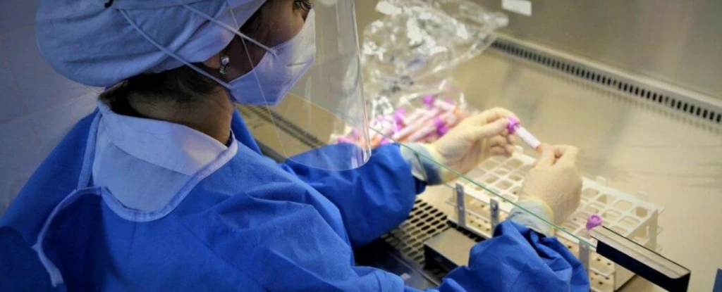 Vizsgálatok a Moderna laborjában. Fotó: WHO/Moderna Inc.