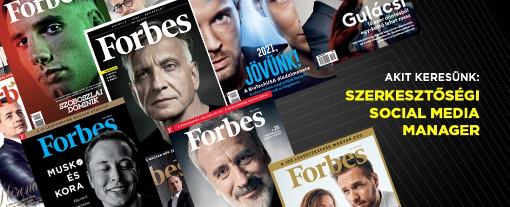 Akit a Forbes keres: social media manager