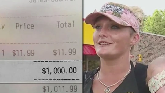 Így kapott egy pincér tegnap 1000 dolláros borravalót