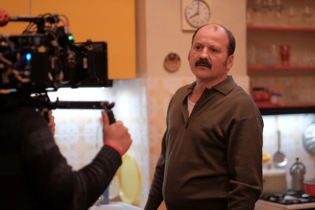 Thuróczy Szabolcs A besúgó forgatásán. Forrás: HBO Magyarország.