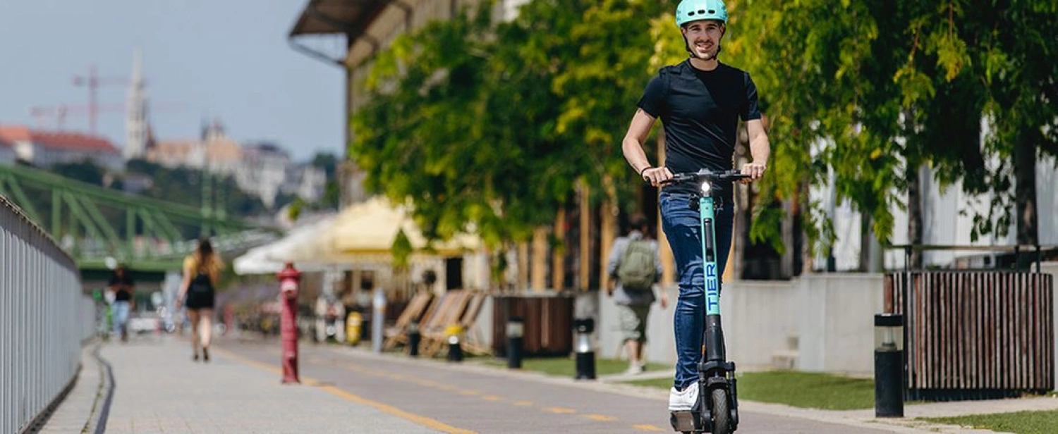 Biciklikkel bővít az új budapesti e-rollermegosztó