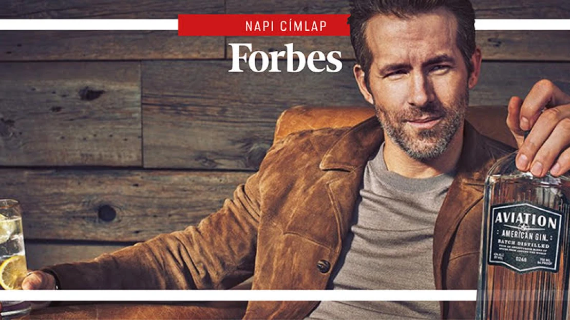 Szuperhős alkoholmágnás és a mentáldzsúdó – így épül Ryan Reynolds cégbirodalma