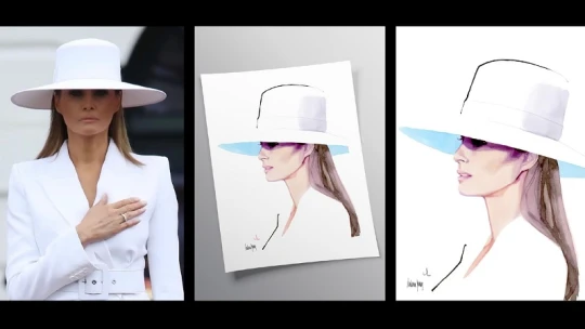 Elégett a pénz egy része, mielőtt Melania Trumphoz ért volna, befürdött az aukcióval