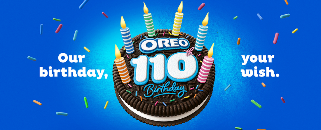 Oreo – szülinapi tortás kekszet és áremelést is kapunk a 110. születésnapra