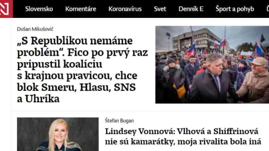 Elég az oligarchákból! – ezzel a felkiáltással készül Magyarországra a szlovák sikerlap