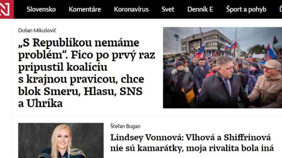 Elég az oligarchákból! – ezzel a felkiáltással készül Magyarországra a szlovák sikerlap