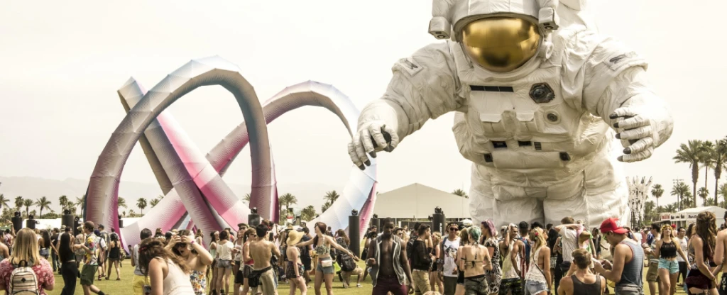 A Coachella fesztivál 2014-ben. Fotó: Andrew Ruiz // Unsplash