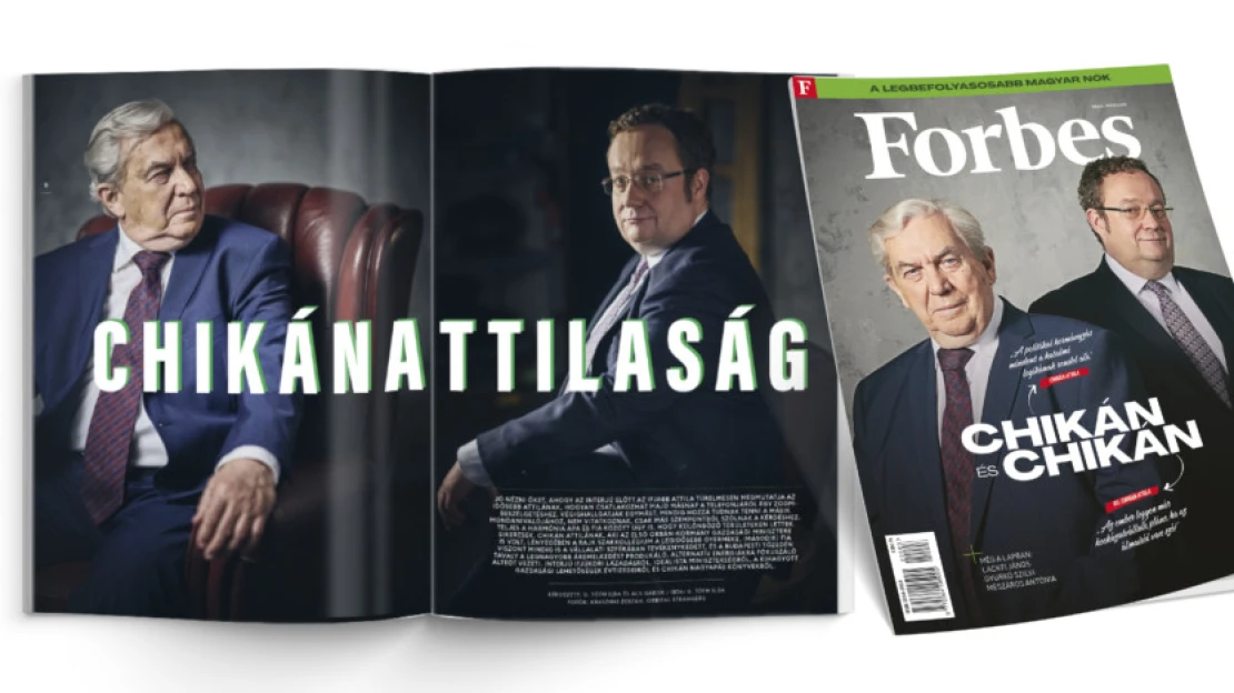 A 90-es években sokkal optimistább voltam a jövővel kapcsolatban, mint most – Chikán Attila és fia a friss Forbes címlapján