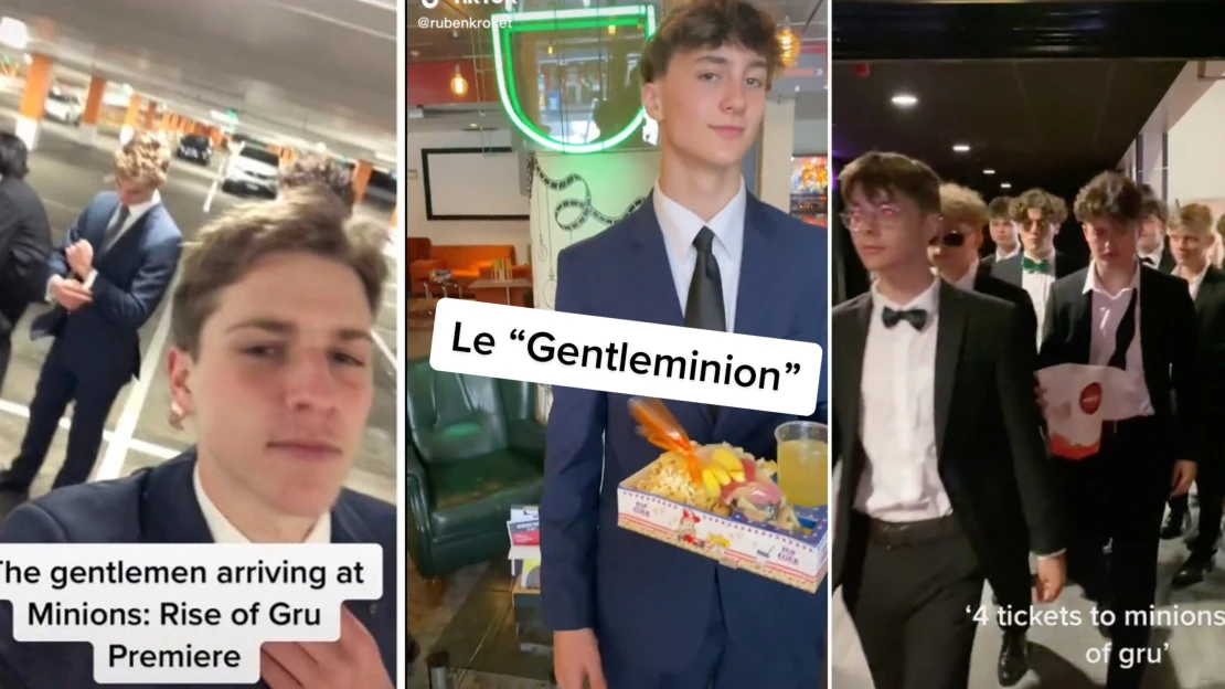 Óbégató, öltönyös tiktokerek lepik el a mozikat